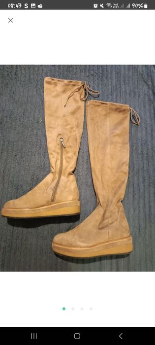 женский сапог-чулок