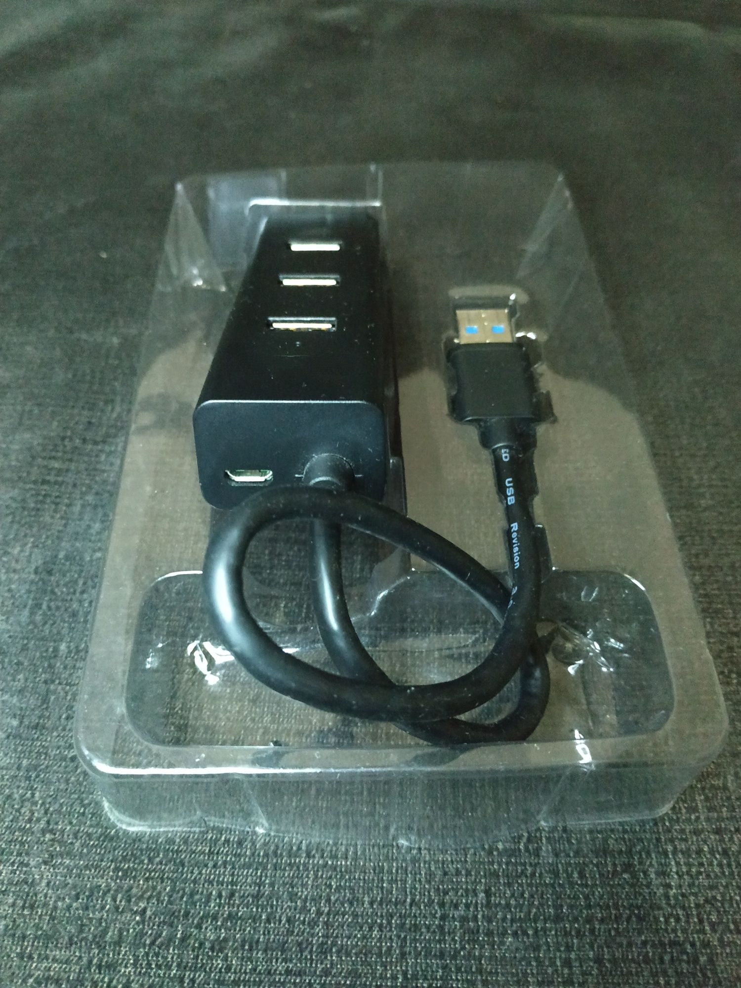 Hub aktywny USB 3.0  4 wejścia zasilanie
