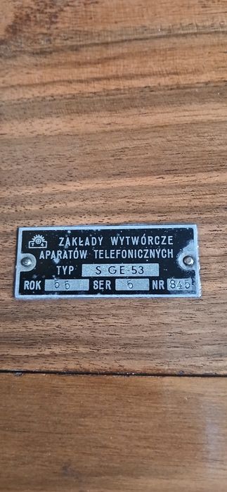 Gramofon Polski z czasów PRLu