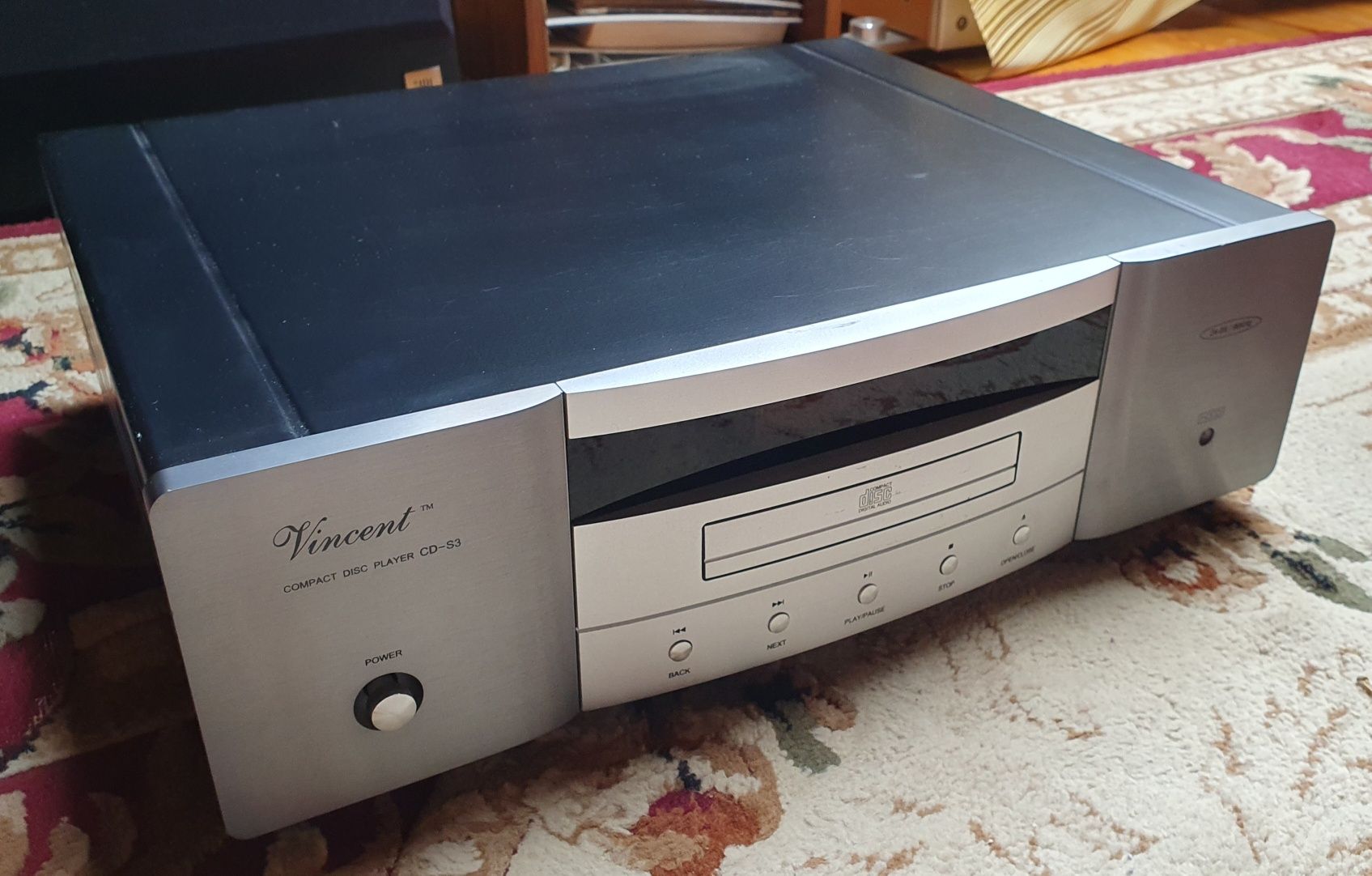 Wzmacniacz Vincent 233 + Vincent cd s3