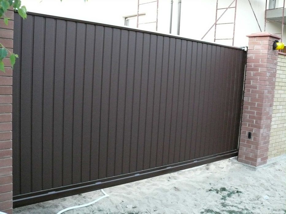 Автоматичні ворота виготовлення монтаж, автоматика