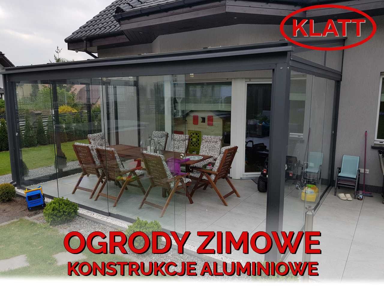 Ogrody zimowe - Konstrukcje Aluminiowe KLATT - Pomiar Gratis