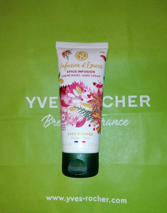 Крем для рук Коктейль Пряностей лимитка Yves Rocher Ив Роше Ів Роше