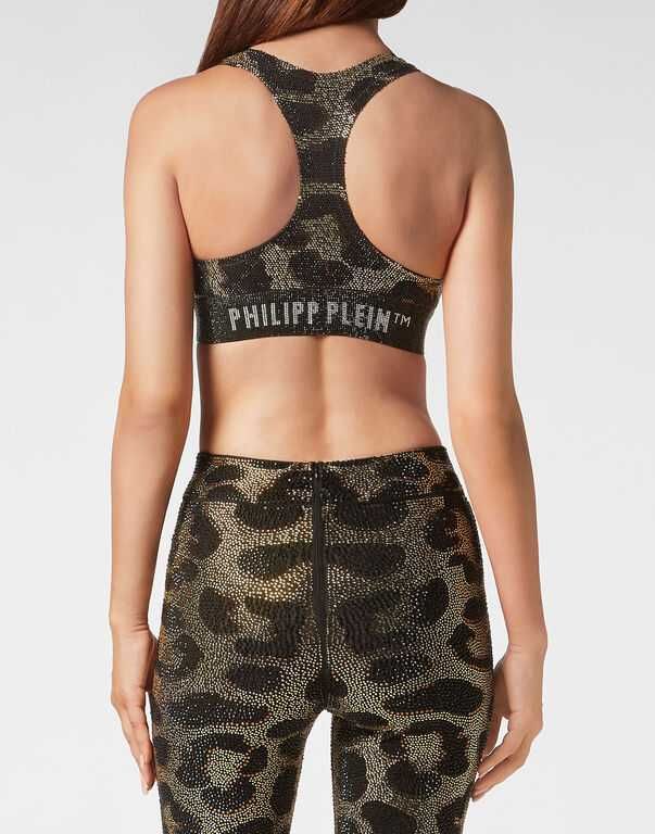 Biustonosz Lampart   Bra Leopard Philipp Plein