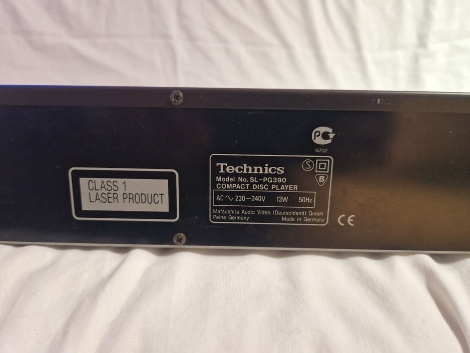 Odtwarzacz cd  technics sl pg 390