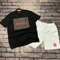 НОВЫЙ СЕЗОН 2024 мужской костюм Hugo Boss футболка+шорты s - xxl