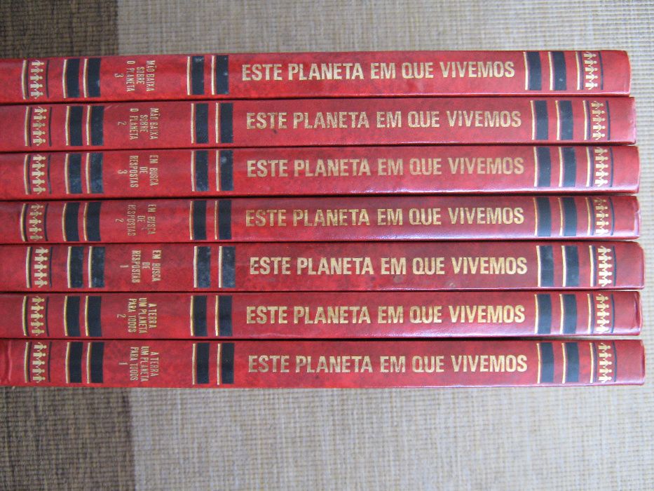 Coleção de livros Este Planeta em que Vivemos