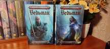 Книги Ведьмак первые 4 части. Кинообложка