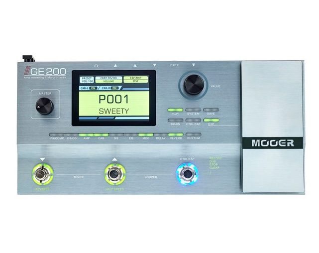 Pedaleira Mooer GE200 Nova