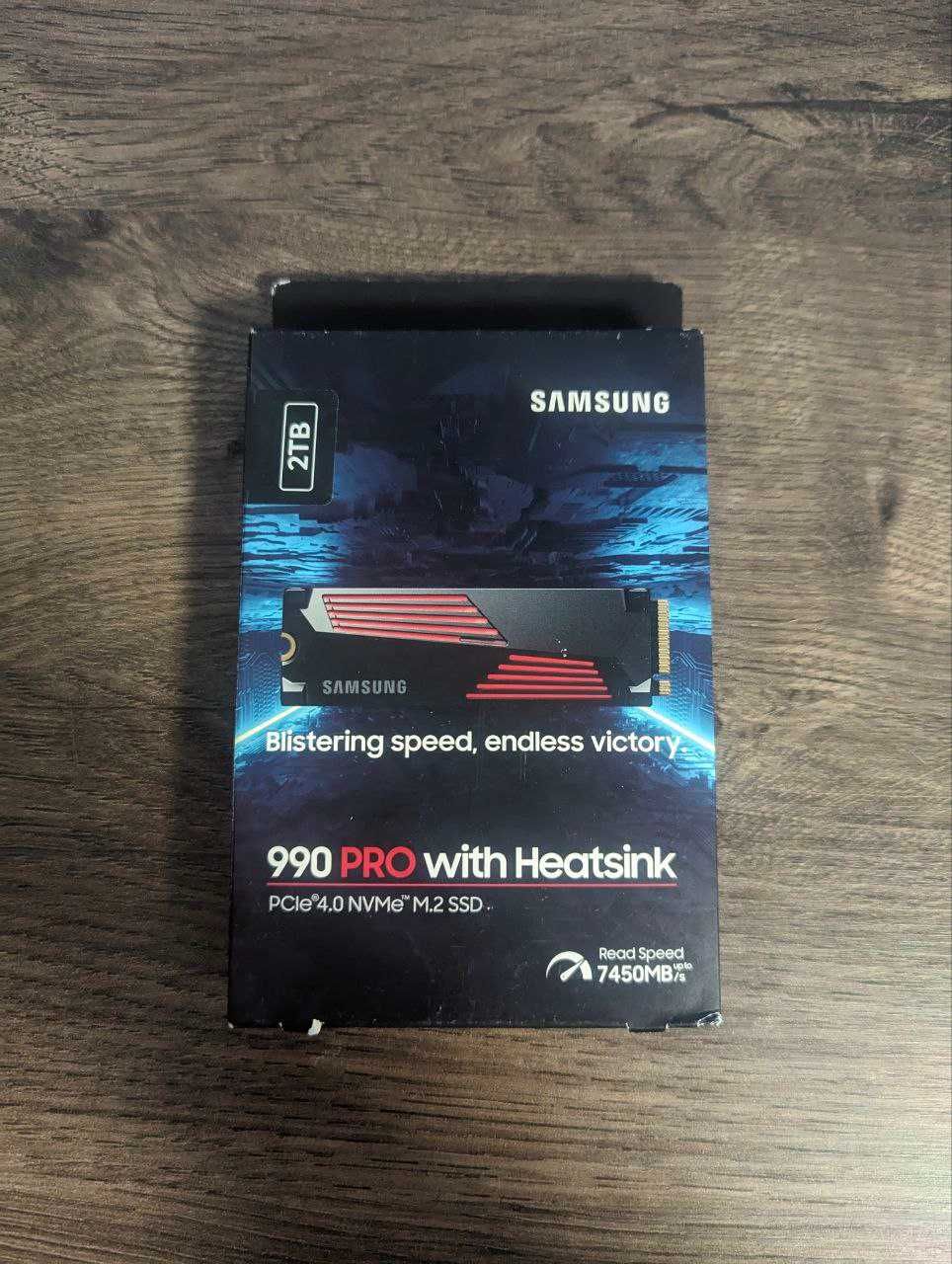 НОВИЙ SSD накопичувач Samsung 990 PRO 2 TB з охолодженням