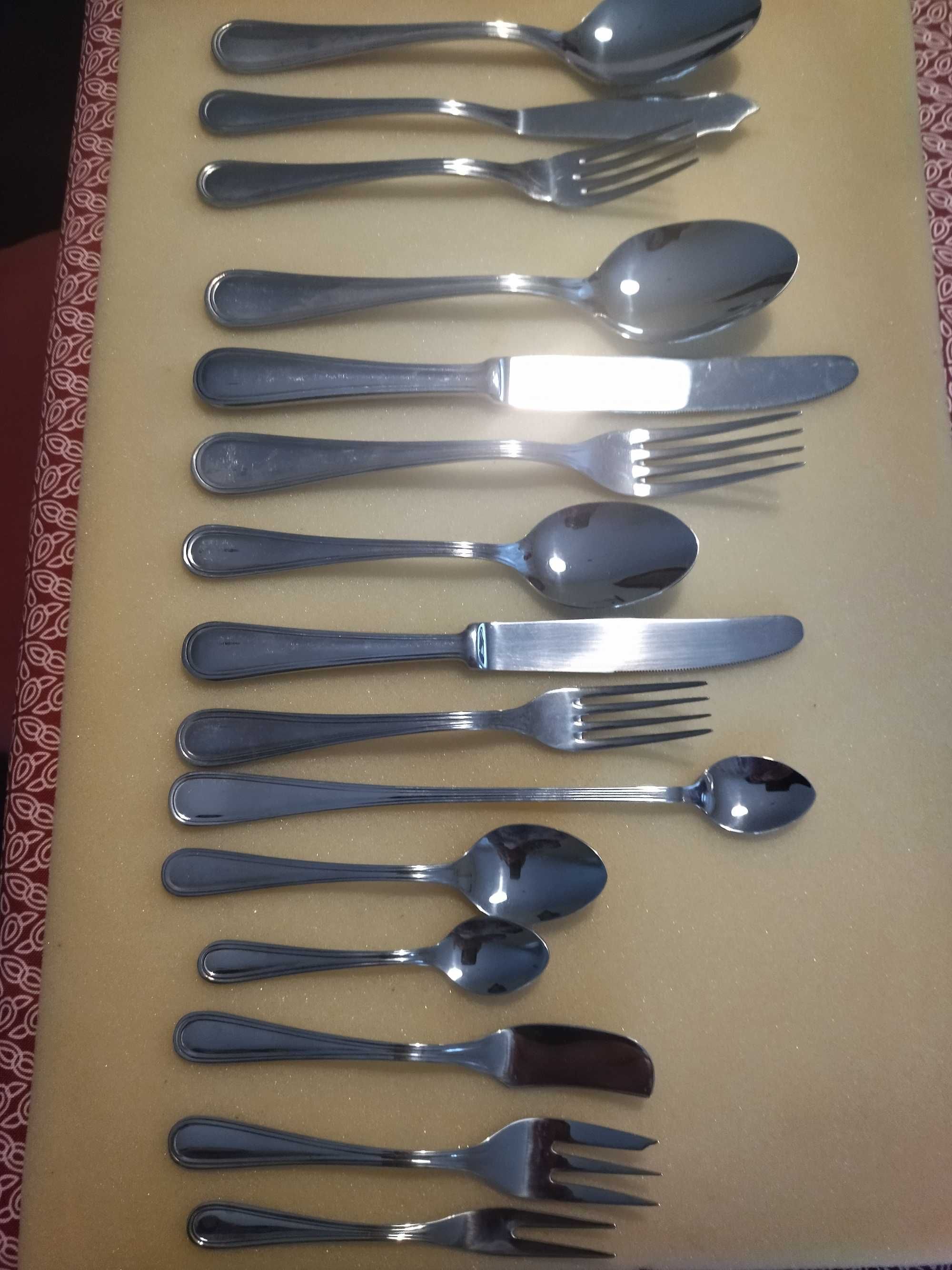 Faqueiro novo completo em aço inox