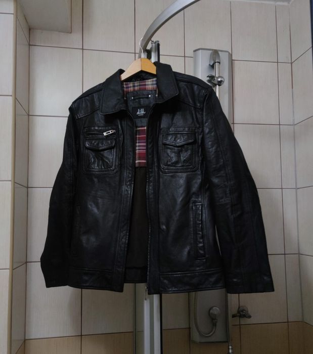 kurtka skórzana L Buxter leather jacket skóra naturalna genuine leathe