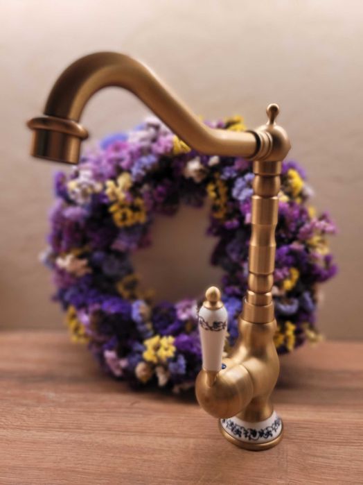 Kran Łazienkowy mosiądź