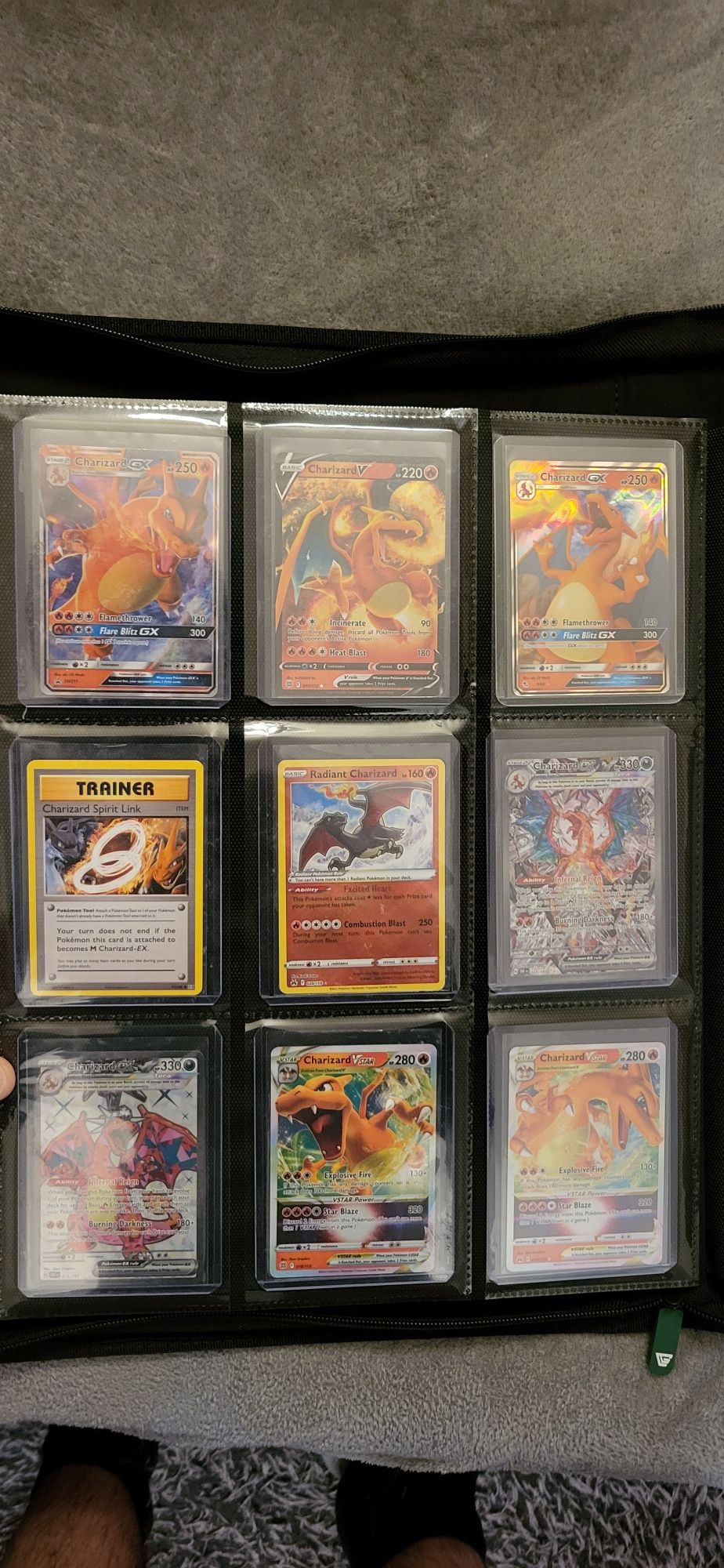 Pokémon Charizards GX V EX VStar Radiant Vmax