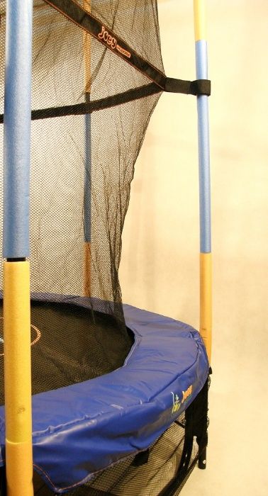 Trampolina HUDORA 140 cm dla dzieci bezpieczna różowa