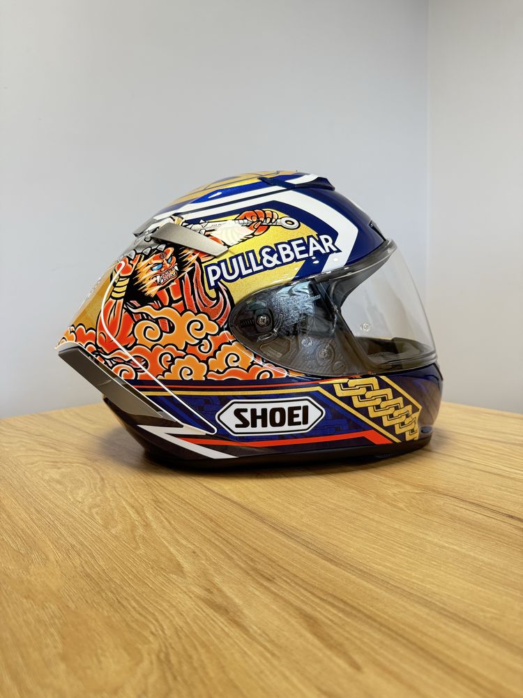 Kask Shoei Pull Bear  intercom Cardo