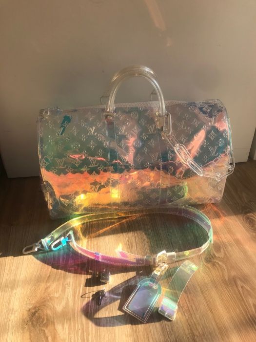 Louis Vuitton LV keepall virgil abloh prism