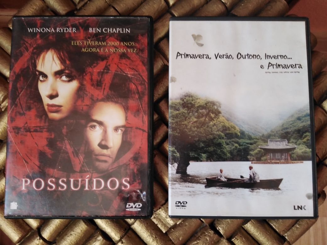 Filmes de DVD, vários filmes