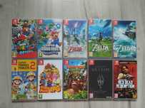 Mario Zelda Doneky Skyrim Red Dead Redemption Nintendo Switch 1 i 2