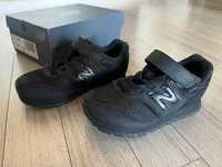 Buty na rzepy New Balance YV373JM2 – czarne dla chłopca roz. 28