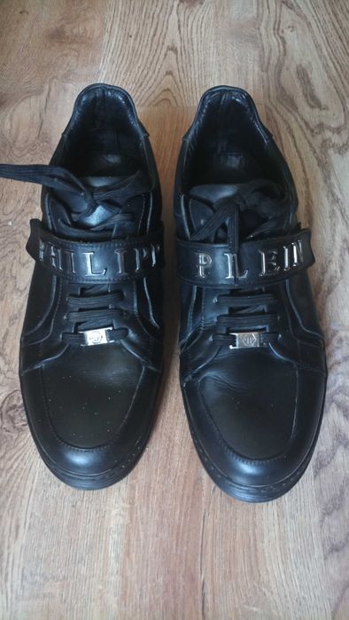 Кроссівки з натуральної шкіри Philipp Plein 43 розмір