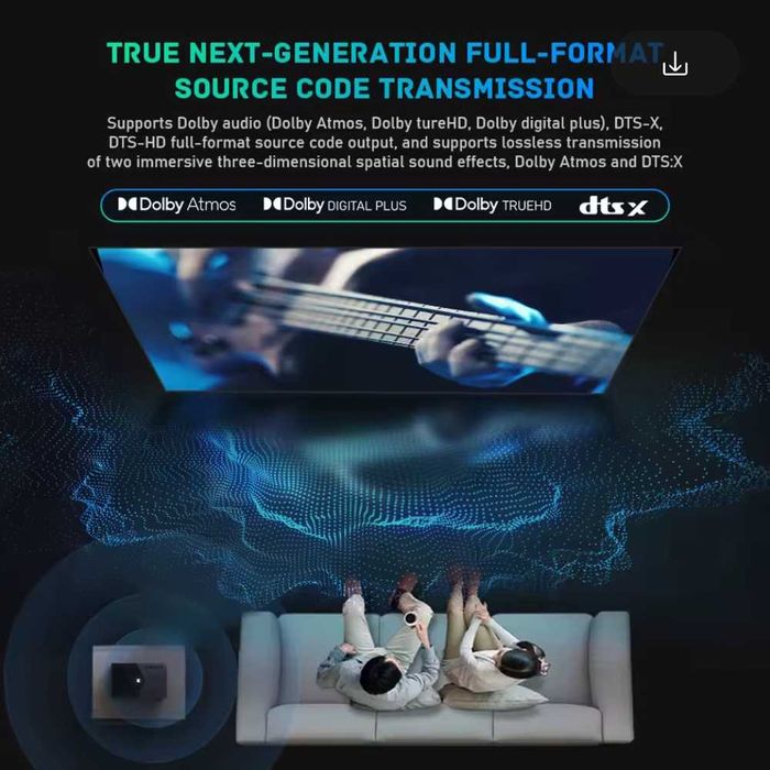 TV Box Kinhank K9 Amlogic S928X-K 4/64Gb WIFI6 AI-SR тв приставка