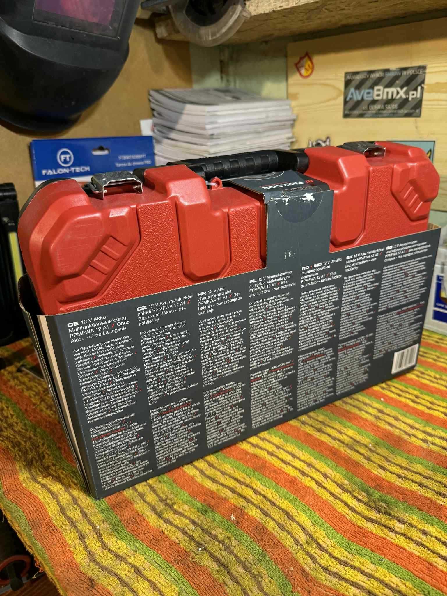 Parkside Performance Multinarzędzie akumulatorowe 12V PPMFWA A1
