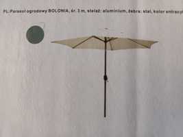 PARASOL PRZYŚCIENNY Blooma Pali 130 x 230, balkonowy, NOWY