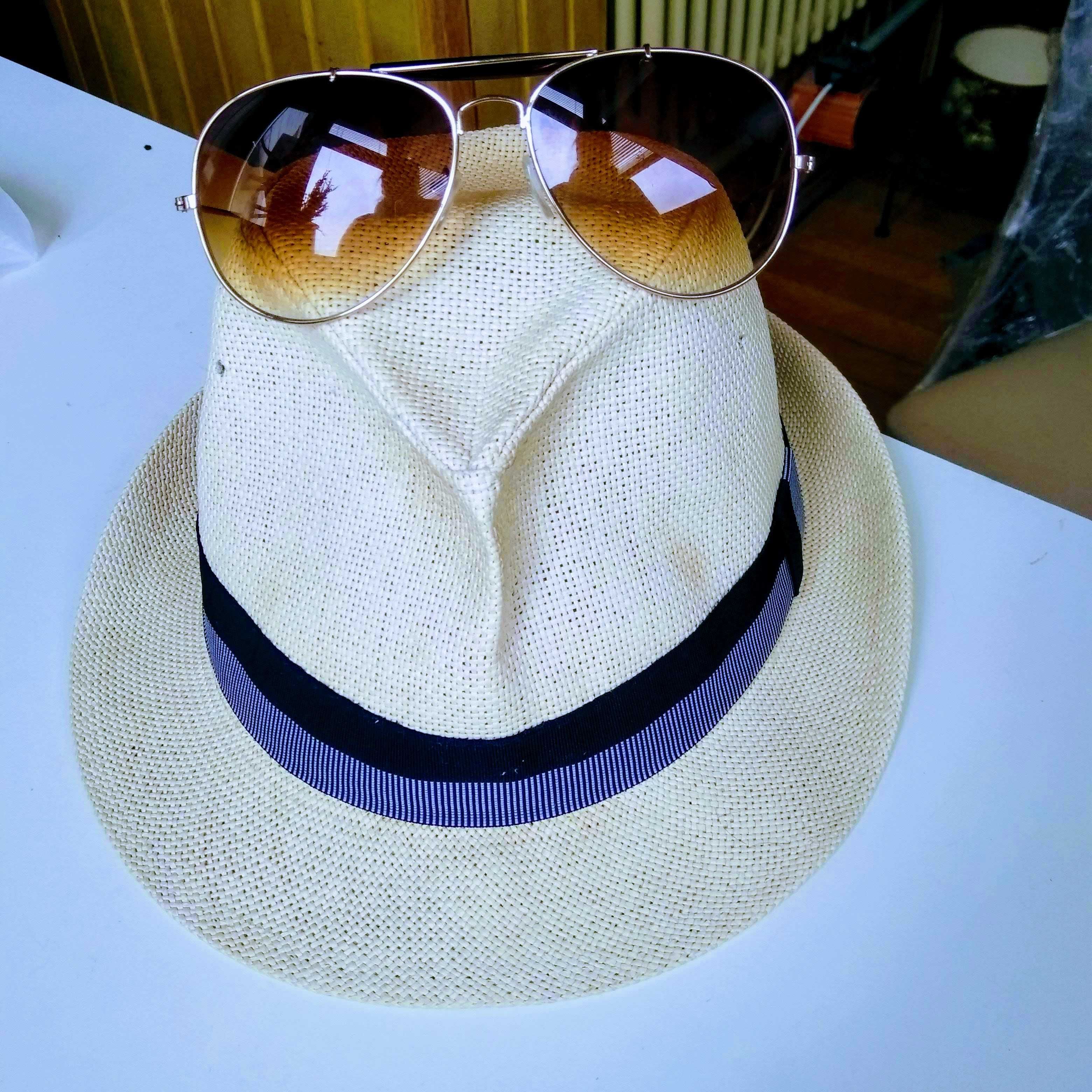 Стильная летняя соломенная шляпа в тренде 57 размер