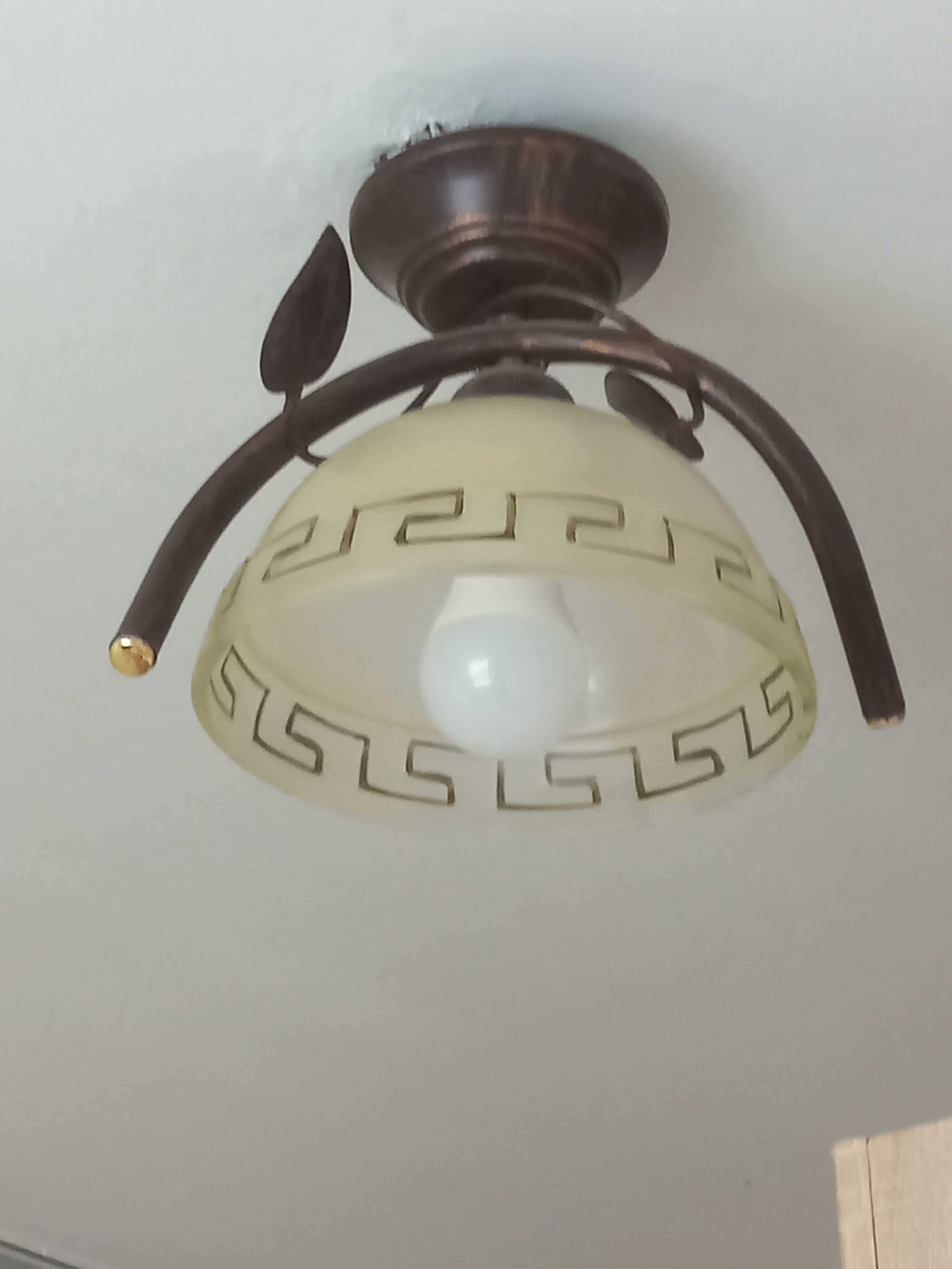 Lampa wisząca bez żarówki