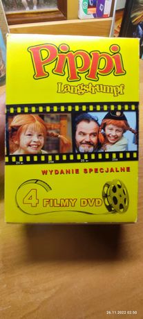 Pippi Langstrumpf 4 filmy DVD wydanie specjalne