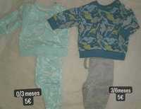 Roupa menino 0-6 meses