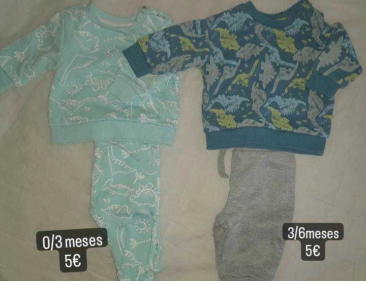 Roupa menino 0-6 meses