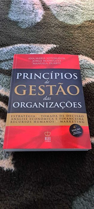 Princípios de Gestão das Organizações 4ª Edição