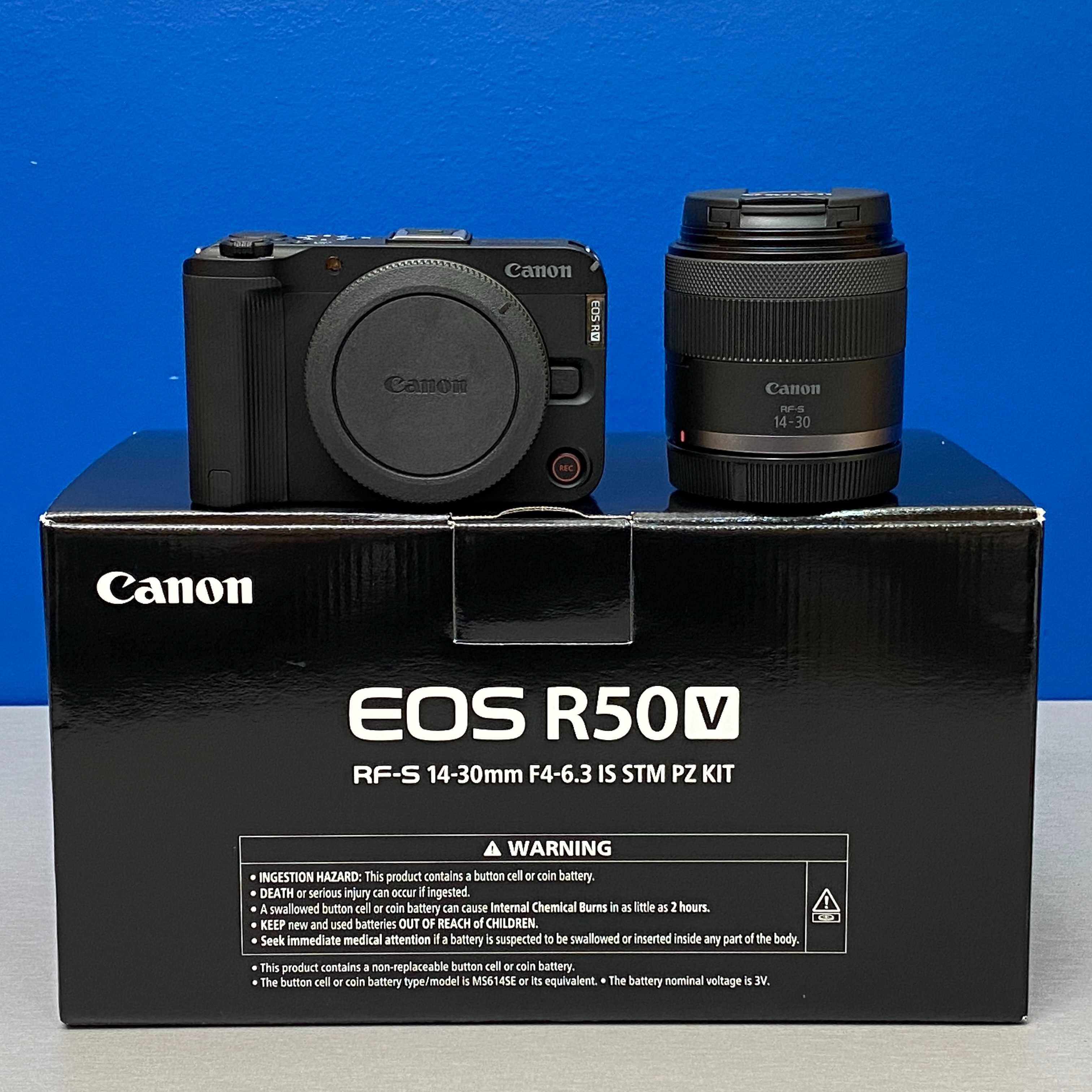 Canon EOS R50 V (24.2MP) + RF-S 14-30mm f/4-6.3 IS STM PZ  - NOVA