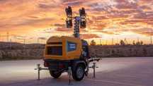 Maszt oświetleniowy ATLAS COPCO H6+(LED) WYPOŻYCZALNIA! 24/7 8m 6000m2