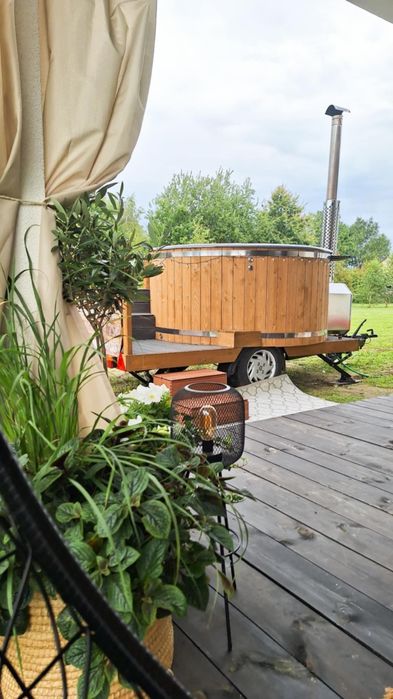Mobilna balia ogrodowa jacuzzi