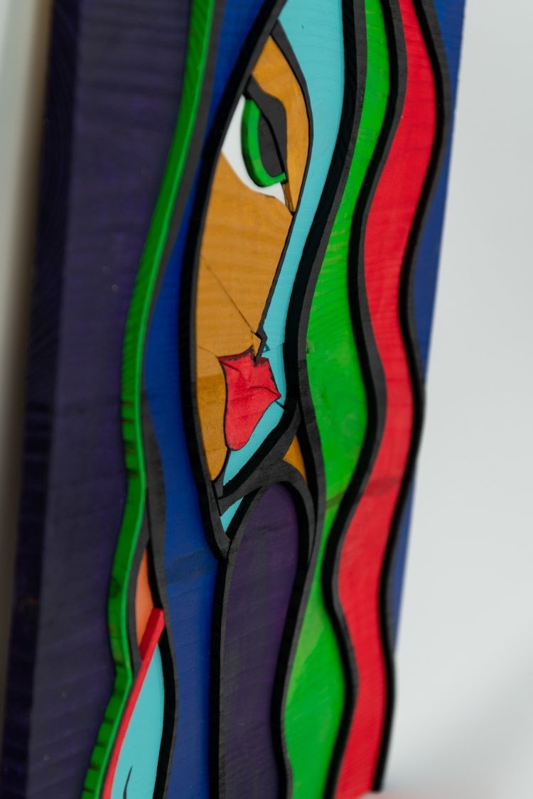 Quadros 3D mulher