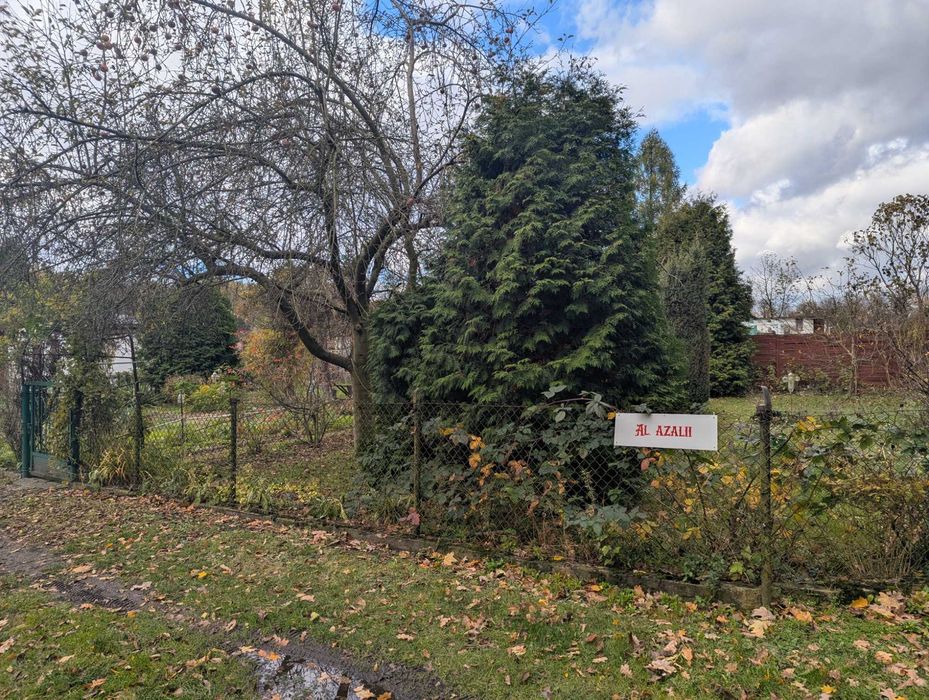 Ogródek działkowy. Oś. Janek