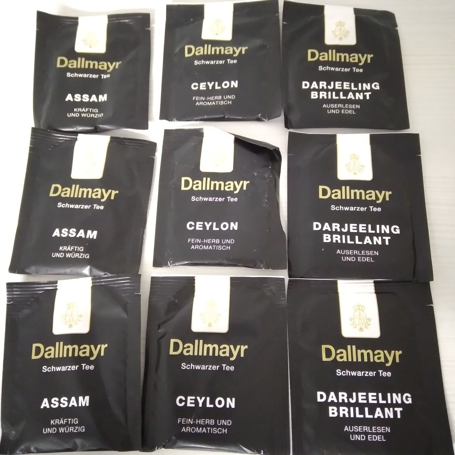 Чай в пакетиках Dallmayr