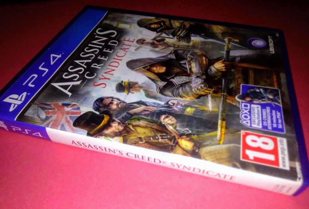 Jogo Assassin's Creed Syndicate PS4 de 2015
Bom estado de conservação