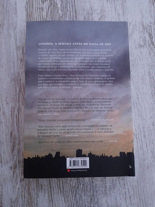 Livro "Uma semana em Dezembro"