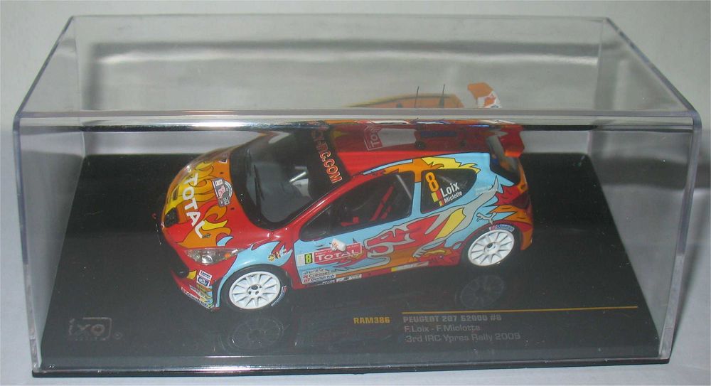 Ixo - Peugeot 207 S2000 - 3º Belgium Ypres Rally 2009 - Freddy Loix