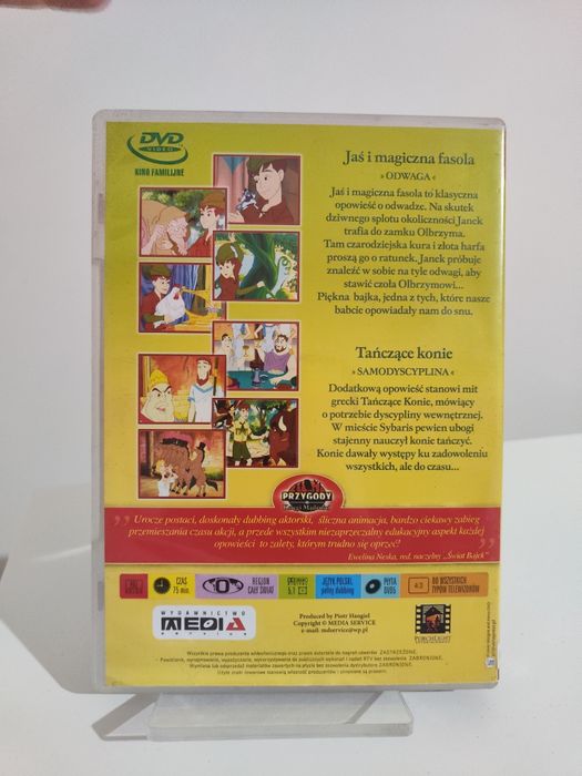 Jaś i magiczna fasola / Tańczące konie - płyta DVD