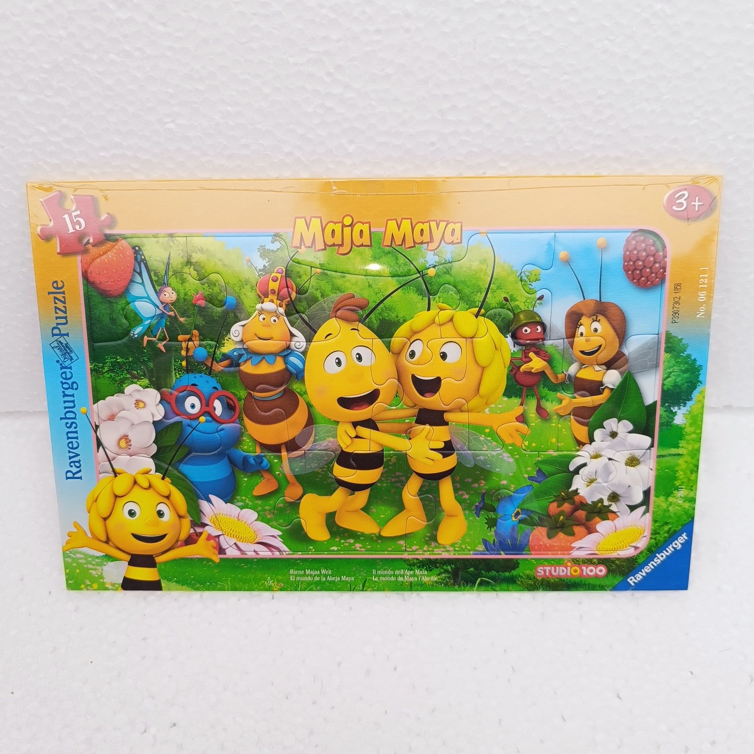Puzzle Abelha Maia Crianças 3+ Ravensburger 15 PCs Novo/Selado