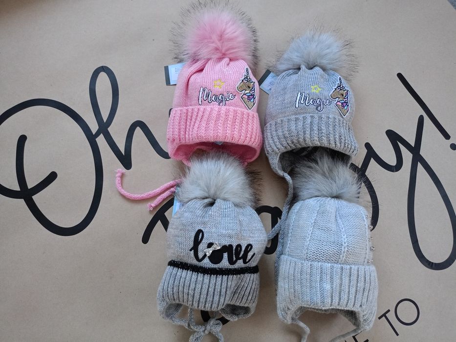 Розпродаж  Шапка зимова дитяча середина фліс