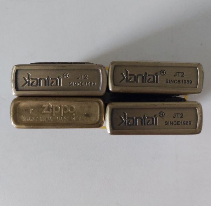 Isqueiros zippo.