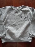 Camisola cardada de menina de inverno