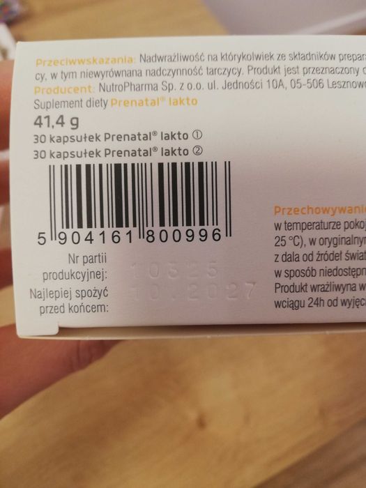 Witaminy Prenatal Lakto