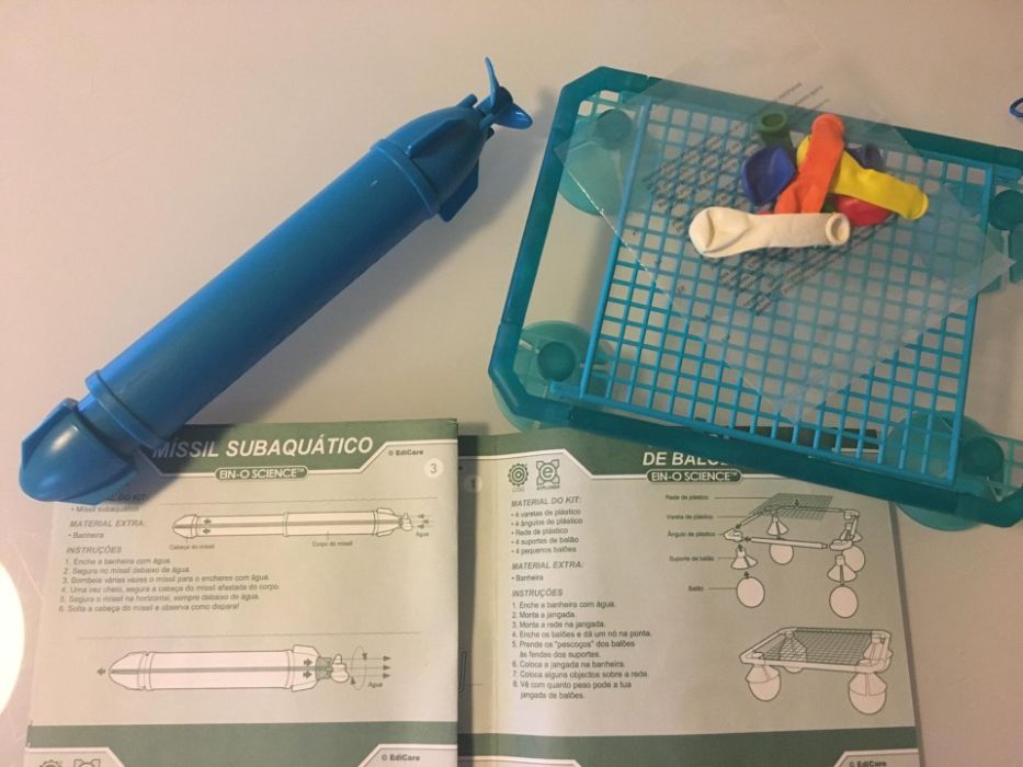 Kit Infantil de Experiências- Explorador Aquático- Como NOVO